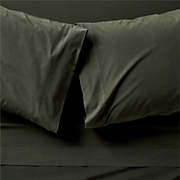Organic Cotton Waffle Sage Shadow Green King Duvet Cover