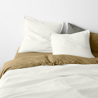 View Organic Cotton Pampas Ivory Full/Queen Bed Coverlet details