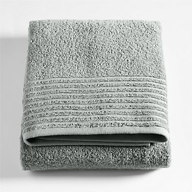 View Refibra Pebble Grey Organic Cotton Bath Sheet details