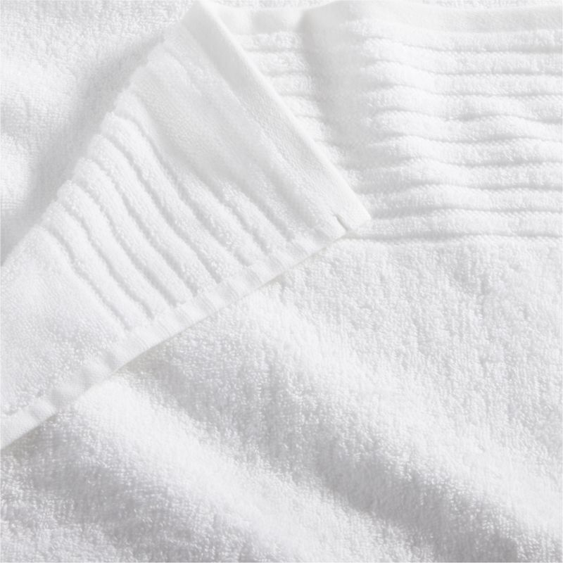 Refibra Crisp White Organic Cotton Bath Towel