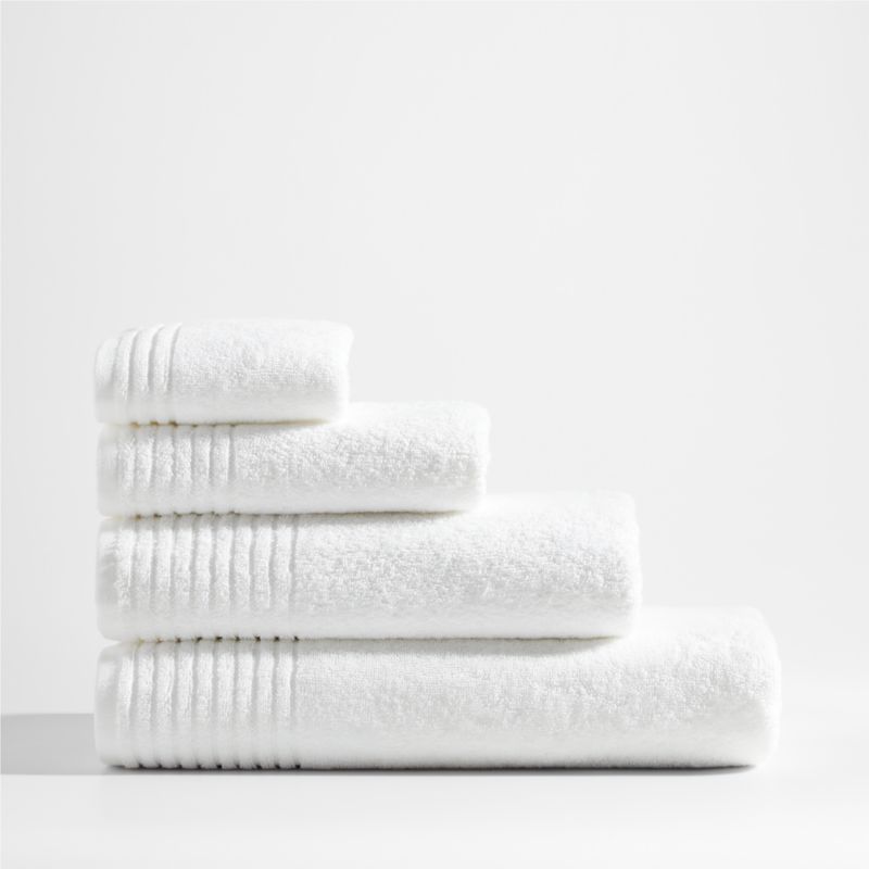 Refibra Organic Cotton White Hand Towel + Reviews