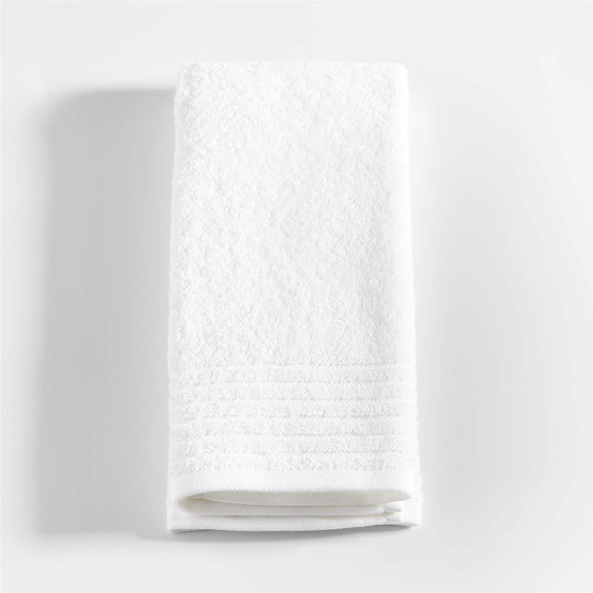 Quick-Dry White Organic Cotton Hand Towel + Reviews