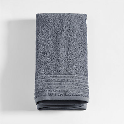 View Refibra Pebble Blue Organic Cotton Hand Towel details