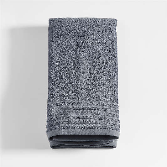 Refibra Pebble Blue Organic Cotton Hand Towel