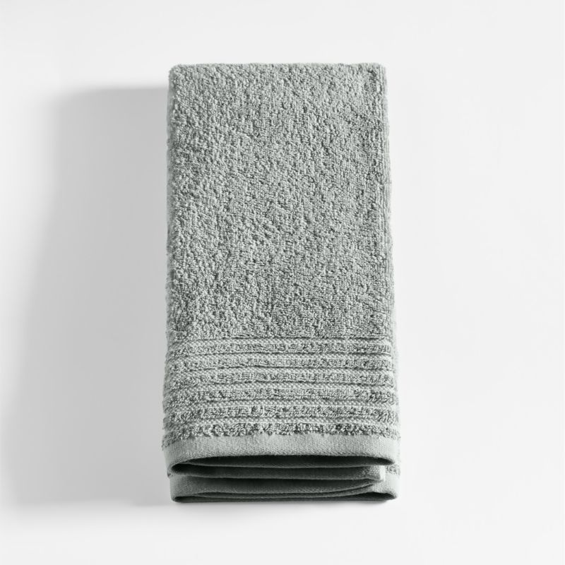 Refibra Pebble Grey Organic Cotton Hand Towel