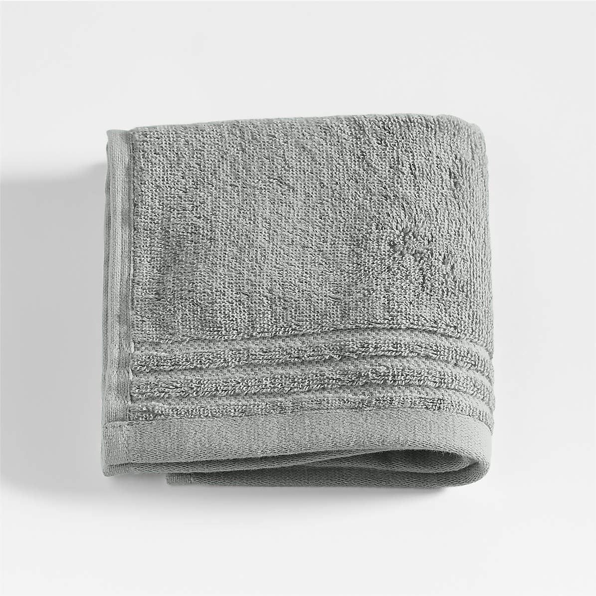 Grey Organic Waffle Washcloth + Reviews