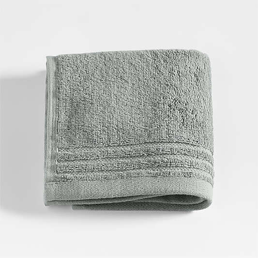 Refibra Pebble Grey Organic Cotton Washcloth