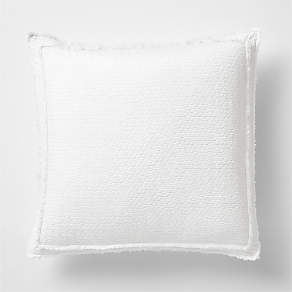 Cream - OEKO-TEX Certified Organic Cotton Throw Pillows