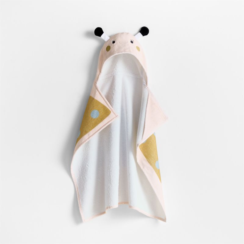 Butterfly Organic Cotton Hooded Baby Beach Towel - image 3 of 6