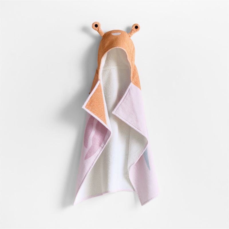 Crab Organic Cotton Hooded Baby Beach Towel - image 3 of 6