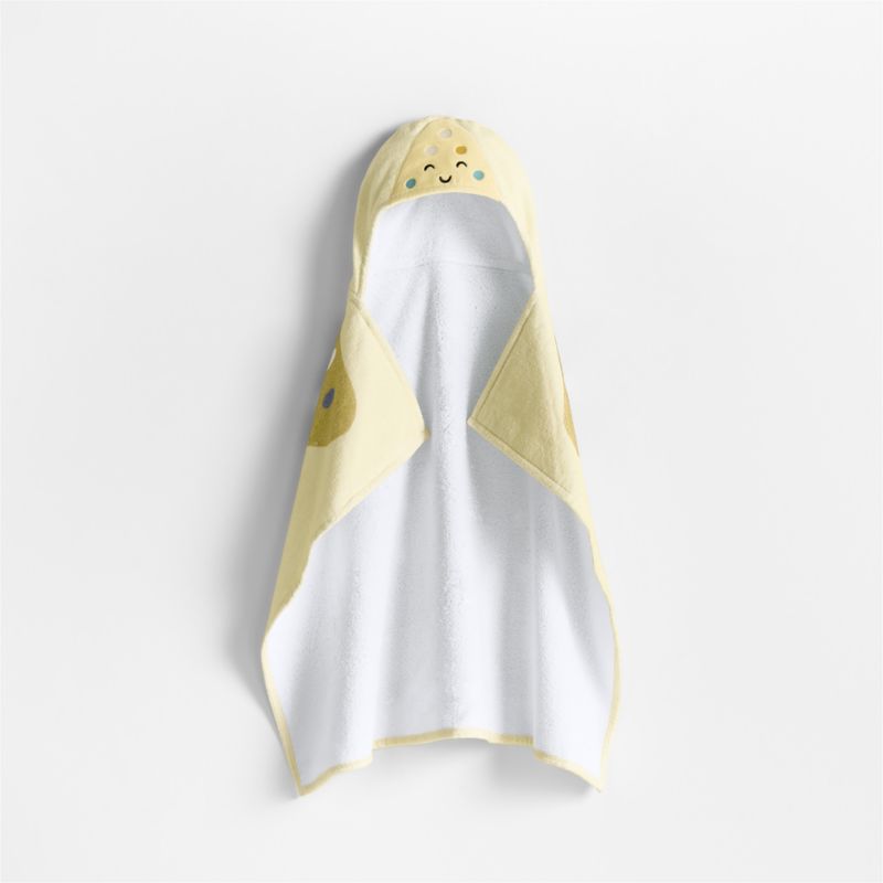 Starfish Organic Cotton Hooded Baby Beach Towel - image 3 of 6