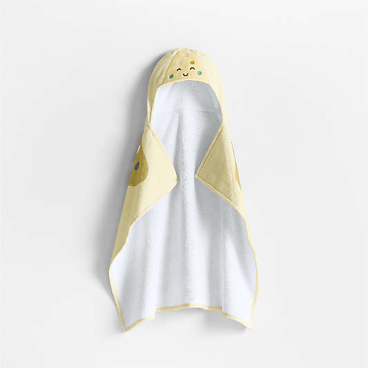 Starfish Organic Cotton Hooded Baby Beach Towel