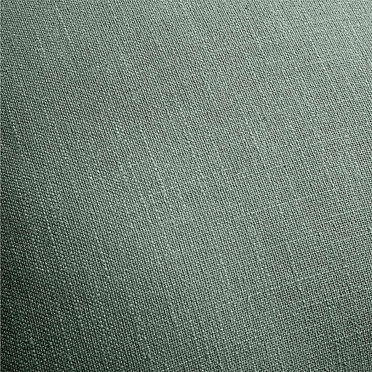 Organic Cotton Monogrammable 20"x20" Vintage Green Throw Pillow with Down-Alternative Insert