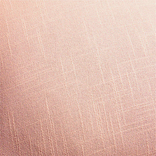 Organic Cotton Monogrammable 20"x20" Elegant Pink Throw Pillow Cover