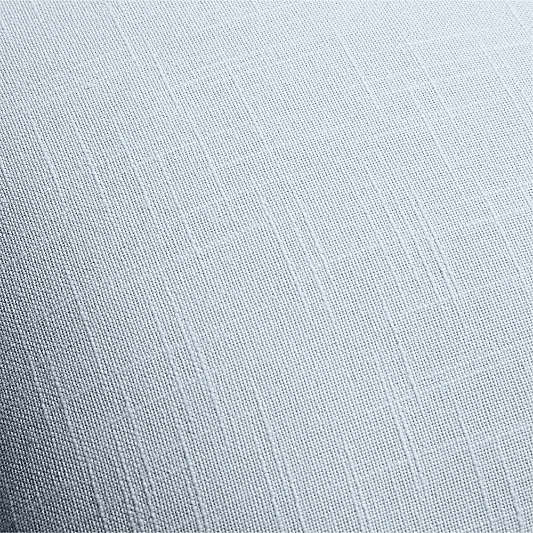 Organic Cotton Monogrammable 20"x20" Sky Blue Throw Pillow Cover