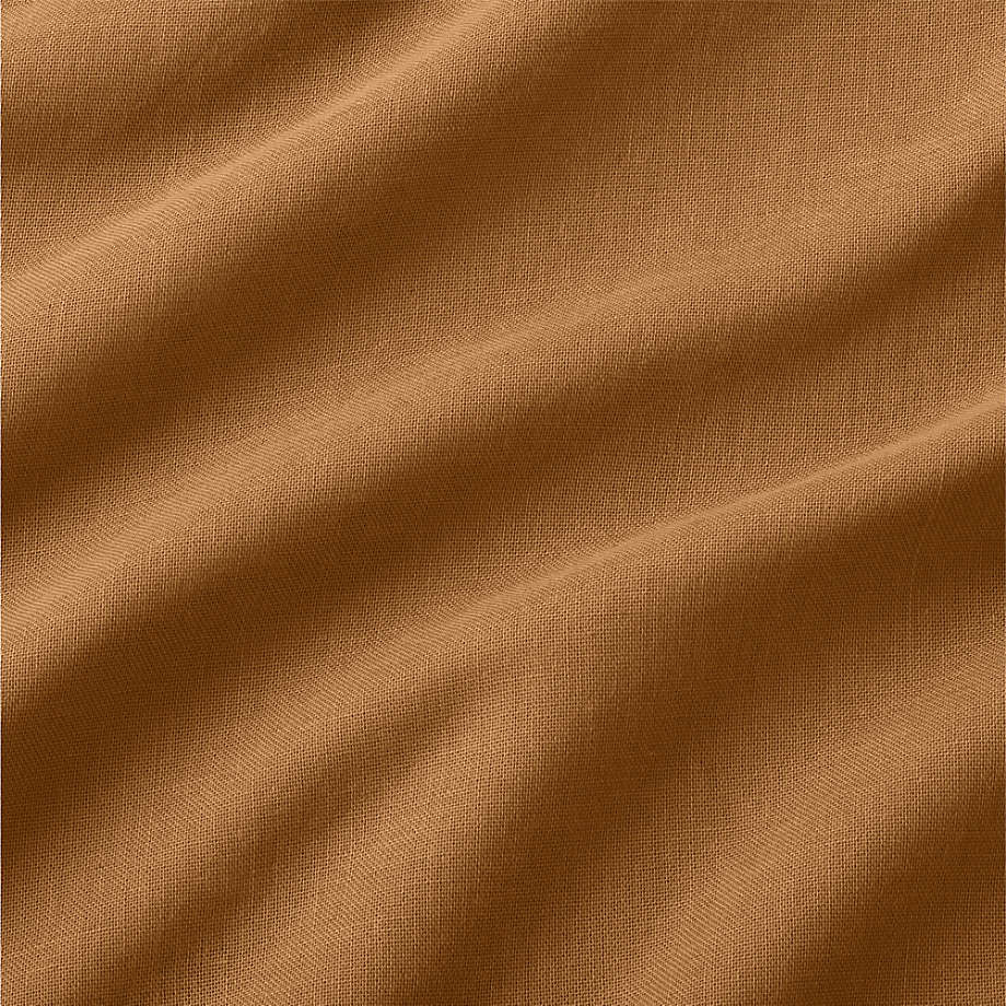 Organic Double Weave Brulee Brown Full/Queen Sheet Set