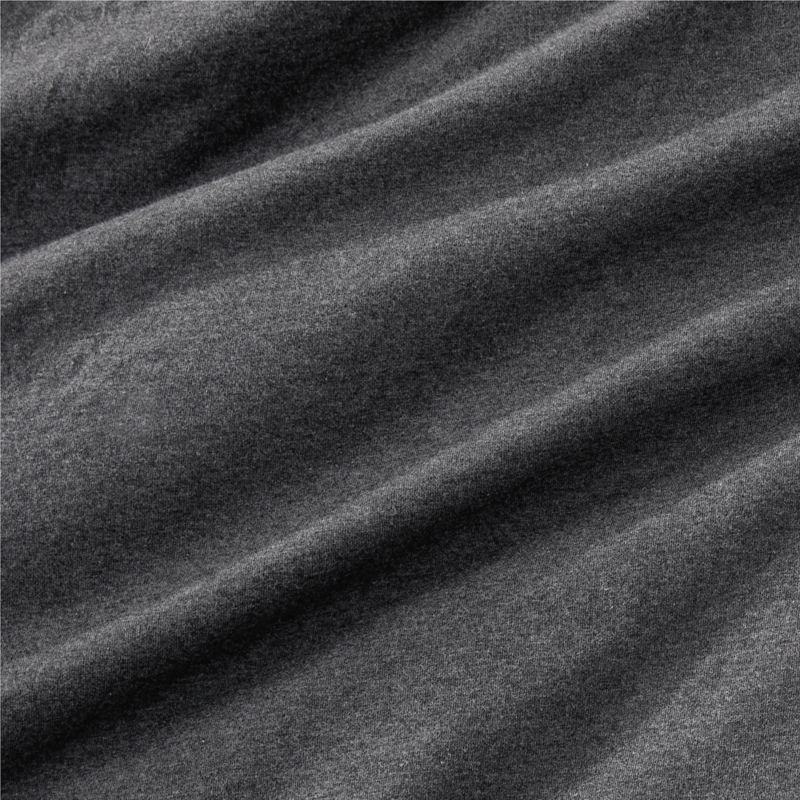 Cozysoft Organic Jersey Charcoal Grey Queen Bed Sheet Set + Reviews ...