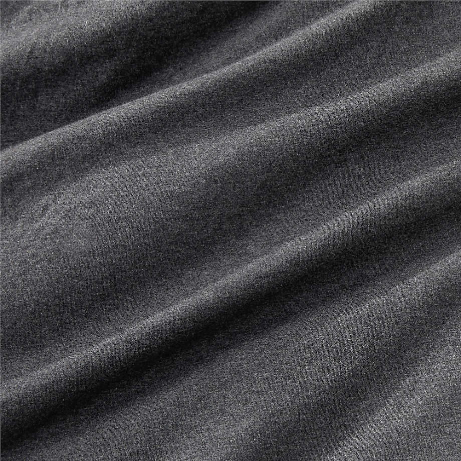 Charcoal Grey Cotton Jersey Fabric