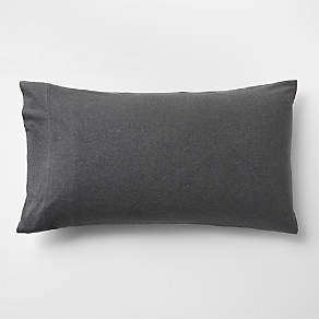 Cozysoft Organic Jersey Charcoal Grey Duvet Cover