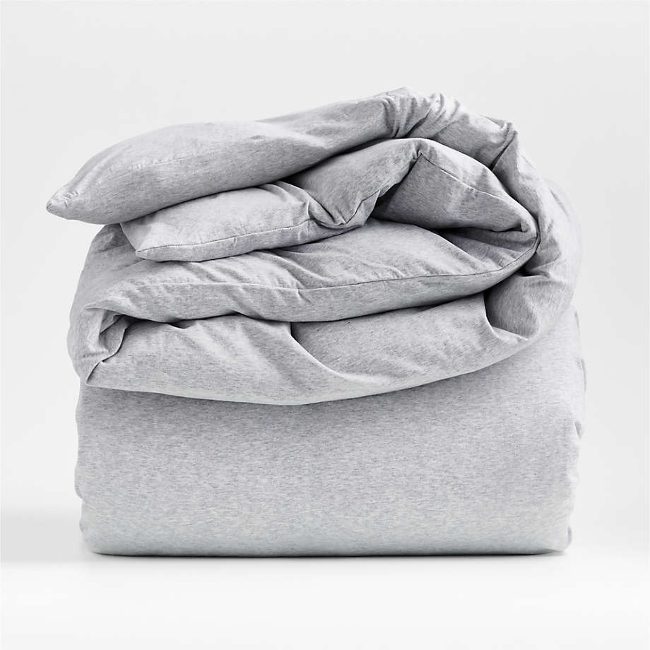 Calvin Klein Home Modern Cotton Body Duvet Cover, Queen, Grey : :  Home