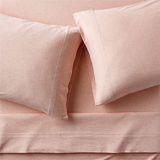 Comfy Tee Pink Organic Cotton Jersey Kids Twin Sheet Set