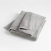 Organic Turkish Cotton Grey Fleck Wash Cloth + Reviews