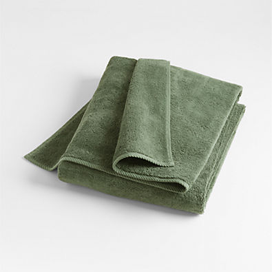 View Quick-Dry Duck Green Organic Cotton Bath Sheet details