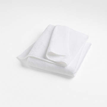 Brooks Organic Cotton White Bath Towel Set + Reviews