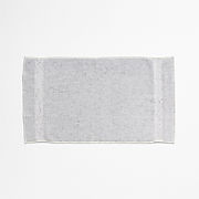 Organic Turkish Cotton Grey Fleck Bath Mat 20"x34"