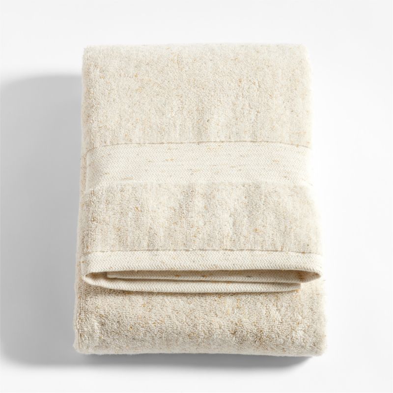 Ivory Organic Turkish Cotton Bath Towels, Set of 6 + Reviews