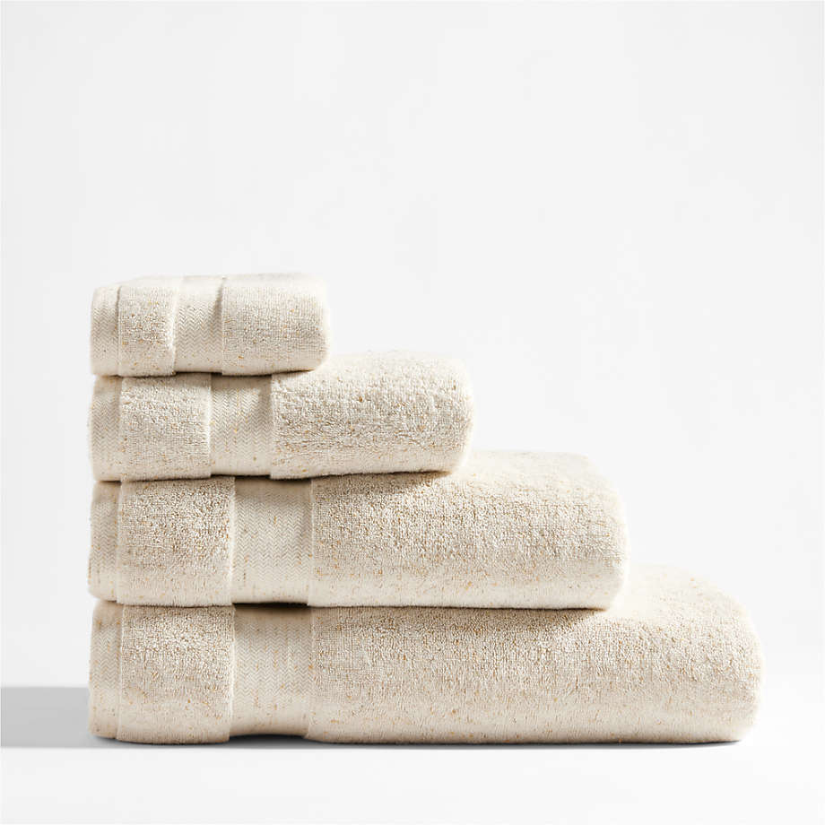 Extra Large Oversized Bath Towel 100% Cotton Turkish Towel Light Beige  40x80