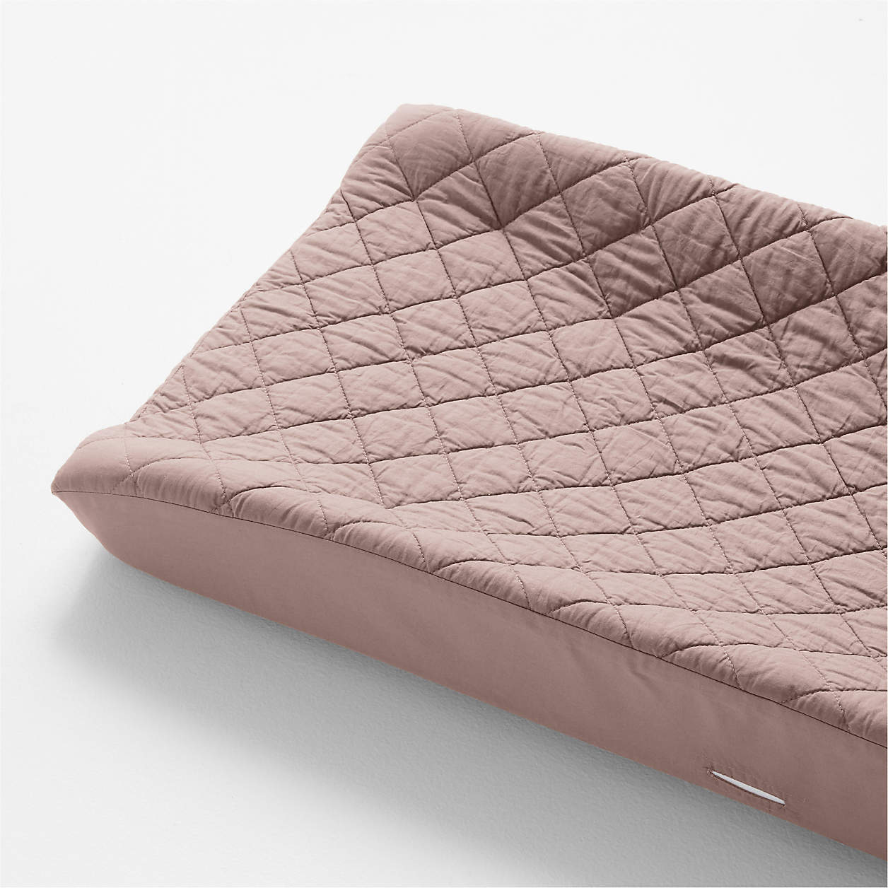Modern Cozy Cloud Moody Mauve Organic Washed Cotton Changing Pad Cover ...