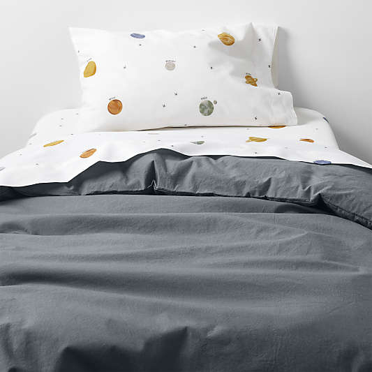 Stay Cool Outer Orbit Organic Cotton Toddler Sheet Set