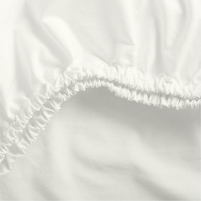 View Cozy Cloud Pampas Ivory Washed Organic Cotton Baby Crib Fitted Sheet details