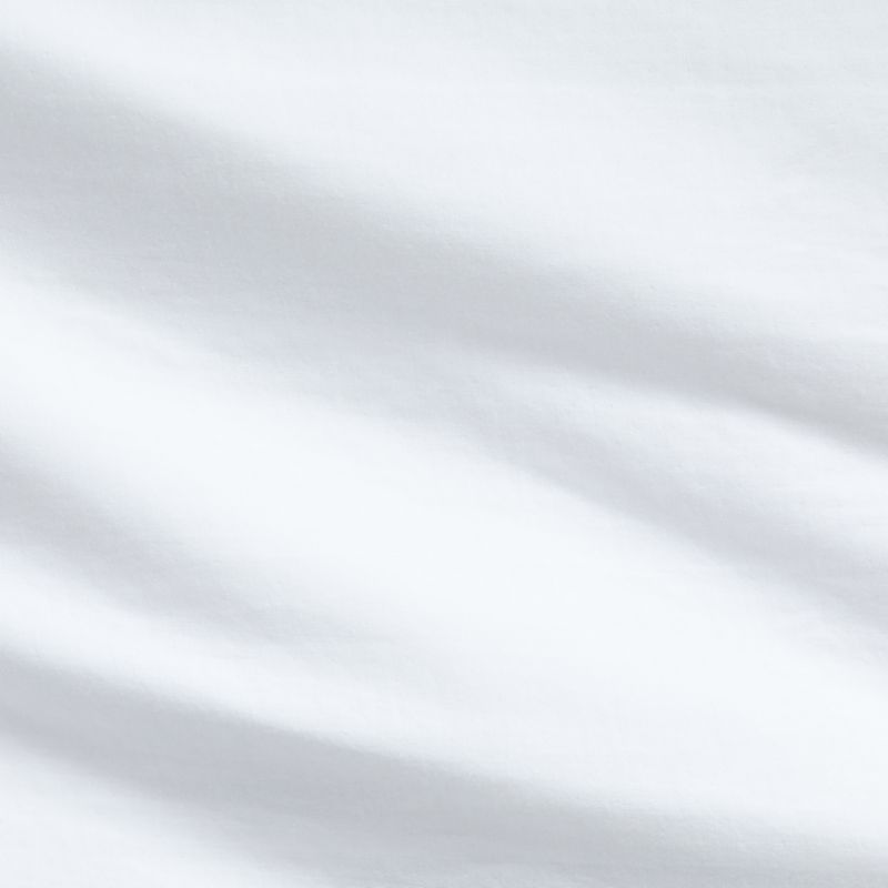 Aire Organic Cotton White Standard Bed Pillow Sham - image 2 of 4