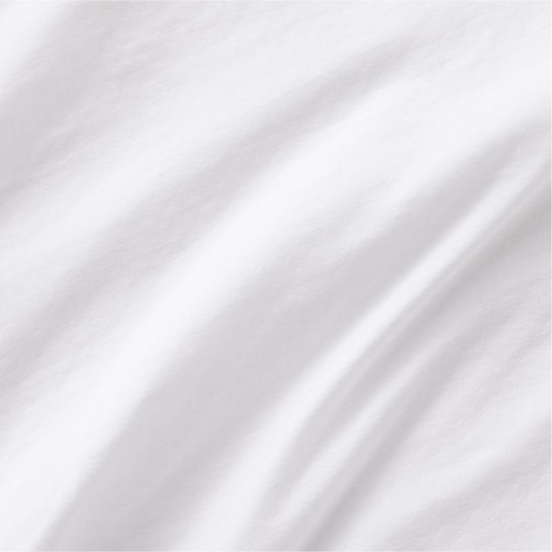 Aire Organic Cotton White Full/Queen Bed Sheet Set