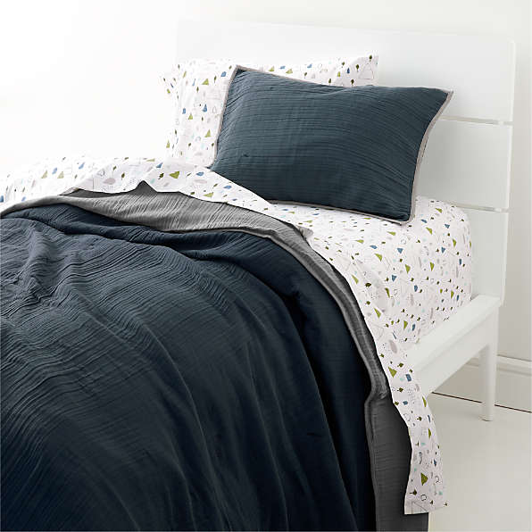Kids Bedding Girls Boys Quilts Sheets More Crate And Barrel Canada - Toddler Boy Duvet Cover Canada