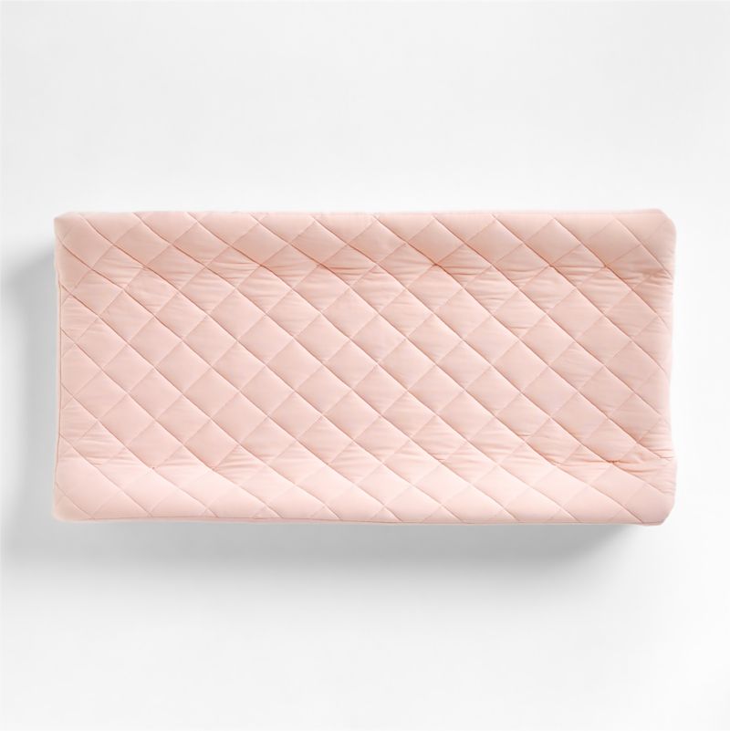 Baby's First Pink Organic Jersey Baby Changing Pad Cover - image 3 of 4