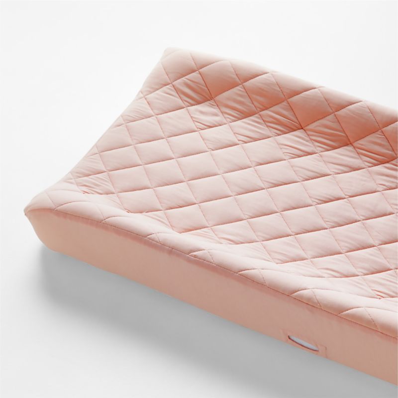 Baby's First Pink Organic Jersey Baby Changing Pad Cover - image 0 of 4