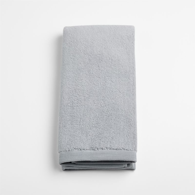 Organic Luxe Plush Turkish Cotton Grey Hand Towel - image 5 of 6