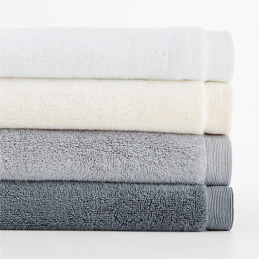 Luxe Plush Organic Turkish Cotton Ivory Bath Towel Sets