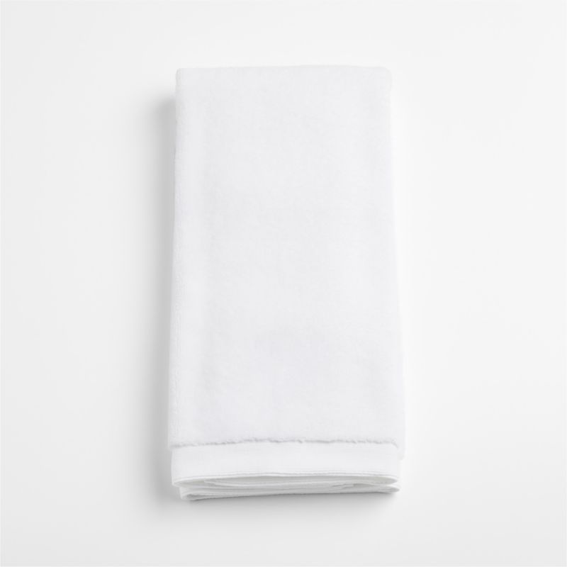 Organic Luxe Plush Turkish Cotton White Hand Towel - image 4 of 5