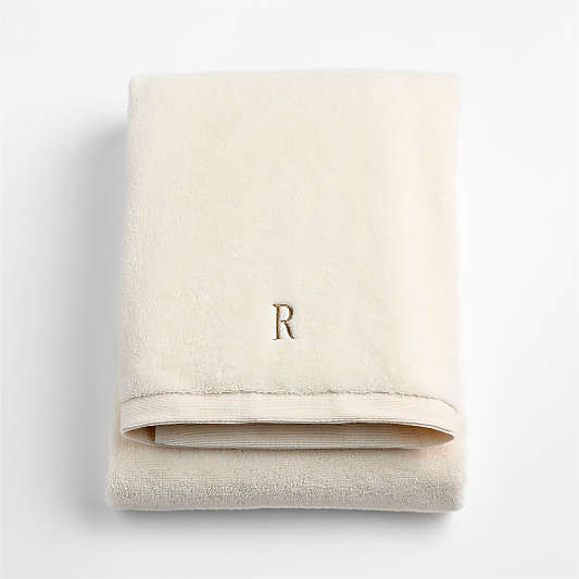 Organic Luxe Plush Turkish Cotton Ivory Bath Sheet