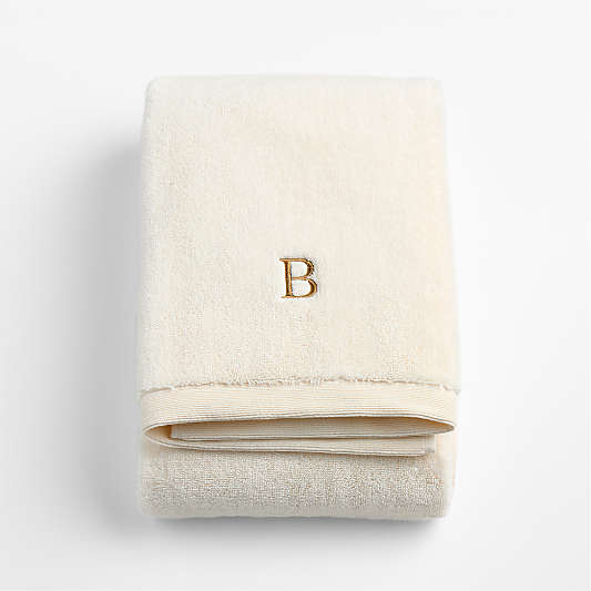 Organic Luxe Plush Turkish Cotton Ivory Bath Towel