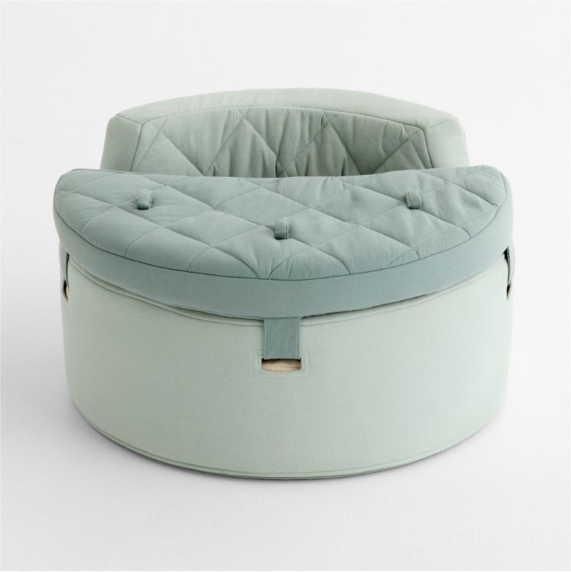 Organic Washable Green Baby Activity Chair - image 1 of 5