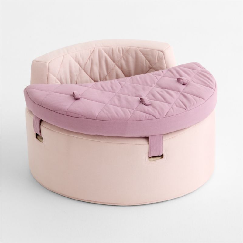 Organic Washable Purple Baby Activity Chair - image 3 of 5