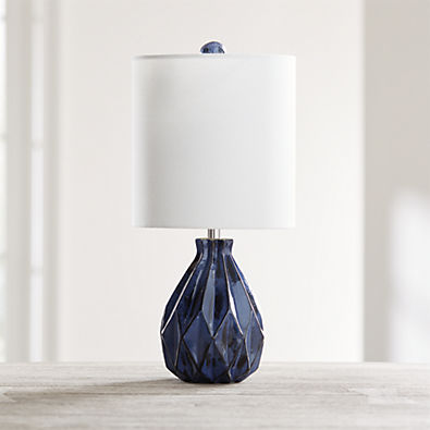 View Origami Blue Ceramic Table Lamp details