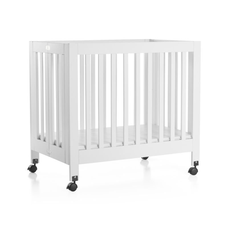 Babyletto Origami White Mini Baby Crib - image 12 of 16