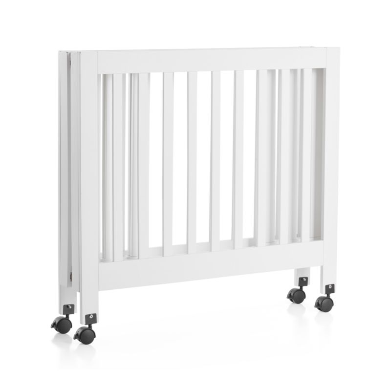 Babyletto Origami White Mini Baby Crib - image 8 of 16