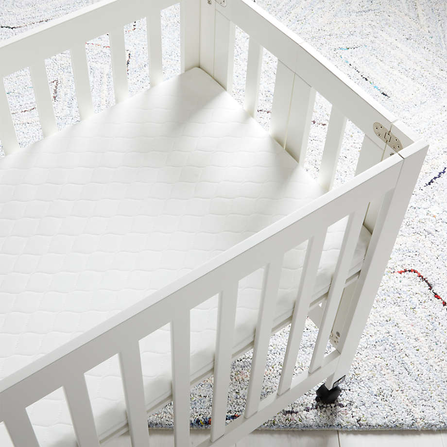 Babyletto Pure Core NonToxic Mini Crib Mattress with Hybrid Waterproof